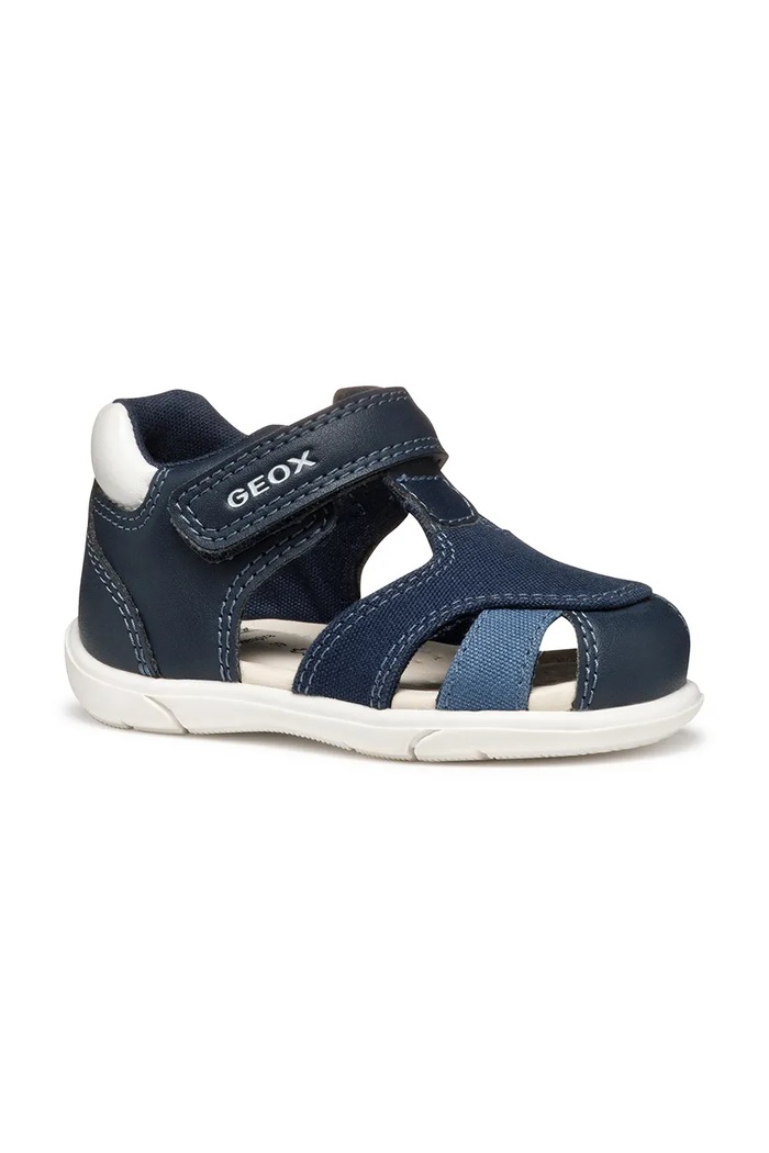 Detské sandále Geox ZAPITO imitácia kože tmavomodrá B556EC.05410