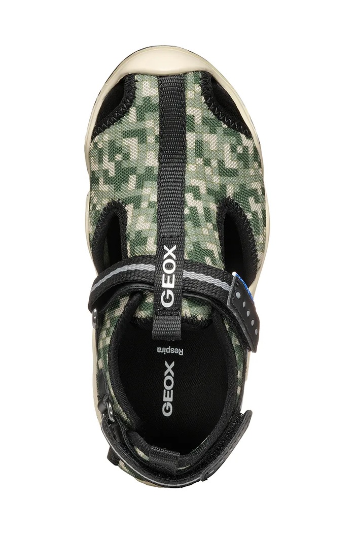 Detské sandále Geox WADER J1530A.0002A.24.27 zelená