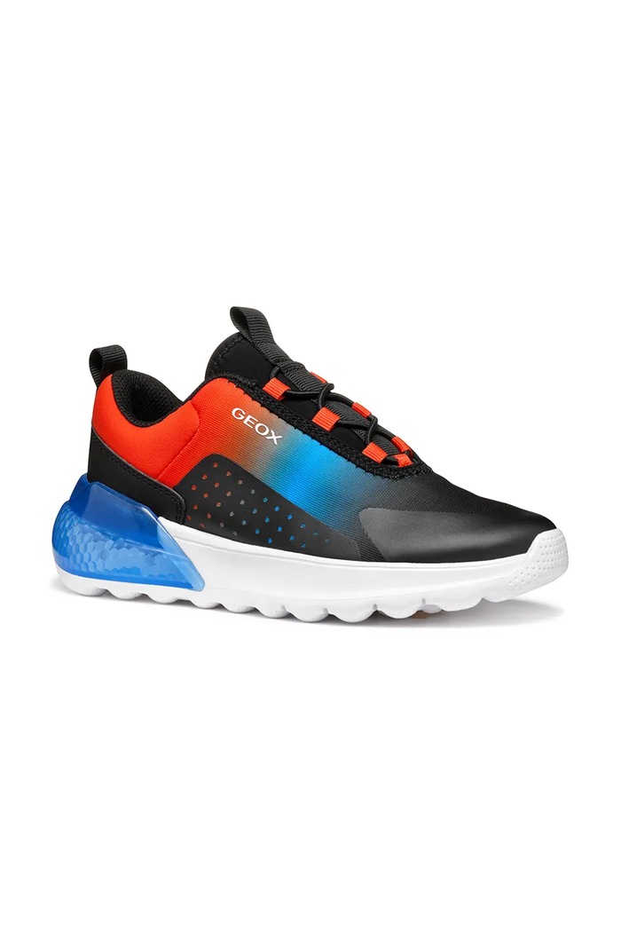 Geox sneakersy dziecięce ACTIVART ILLUMINUS syntetyczny czarny J45LYA.02A9J.28.31