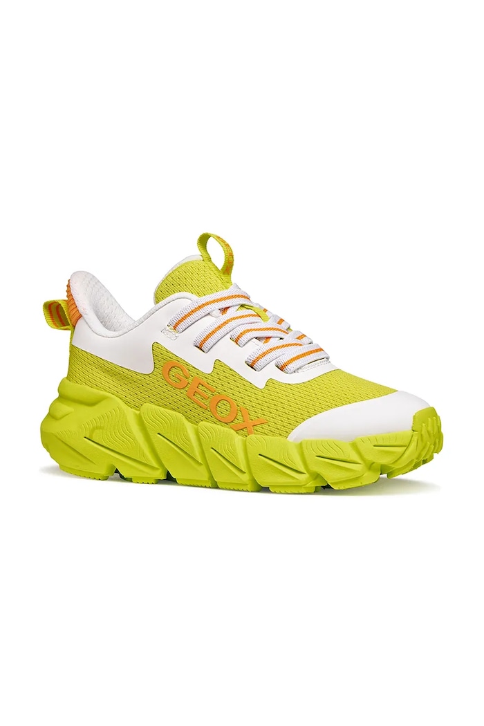 Παιδικά sneakers Geox FLEXYPER FAST συνθετικό πράσινο J46N1A.0149J.28.35