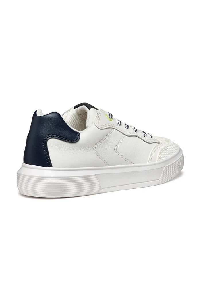 Αγορίστικα Παιδικά sneakers Geox NETTUNO J55AWA.08554.28.35 λευκό