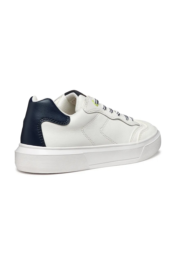 Αγορίστικα Παιδικά sneakers Geox NETTUNO J55AWA.08554.28.35 λευκό