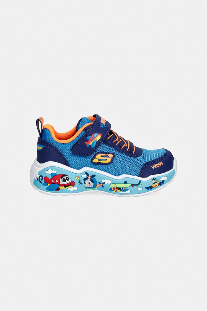 Otroške superge Skechers PLAY SCENE 407312N mornarsko modra SS26