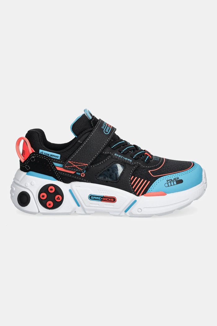 Skechers sneakersy dziecięce GAMETRONIX 2.0 402270L czarny SS25