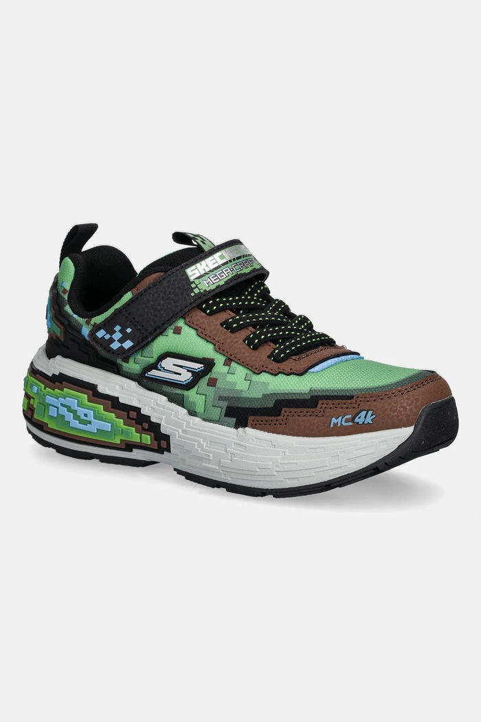 Skechers sneakers pentru copii MEGA-CRAFT 4K textil maro 402160L