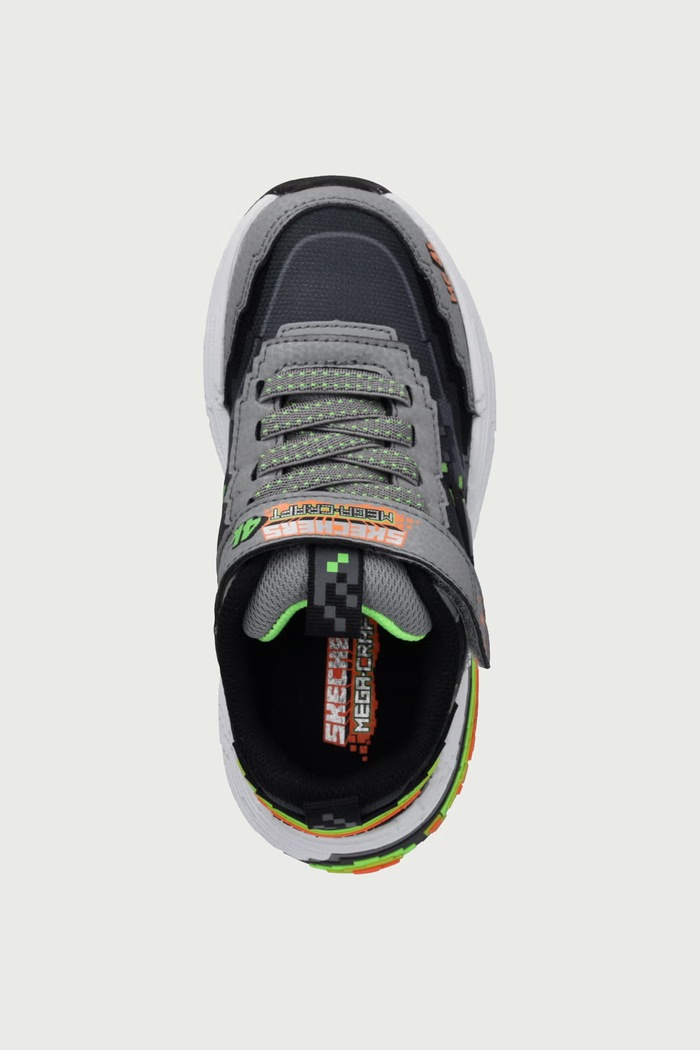 MEGA-CRAFT 4K sneakers παιδικά Skechers 402160L γκρί