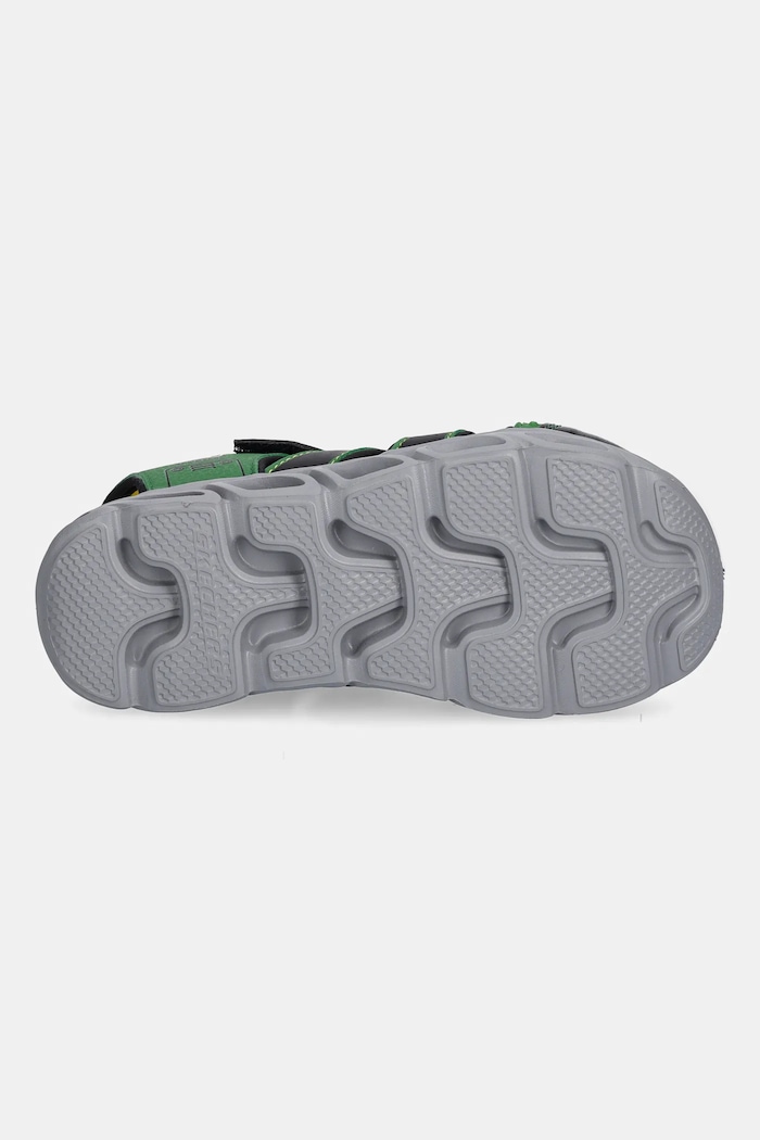 Detské sandále Skechers S LIGHTS-HYPNO-SPLASH-TRACTO 407070L zelená
