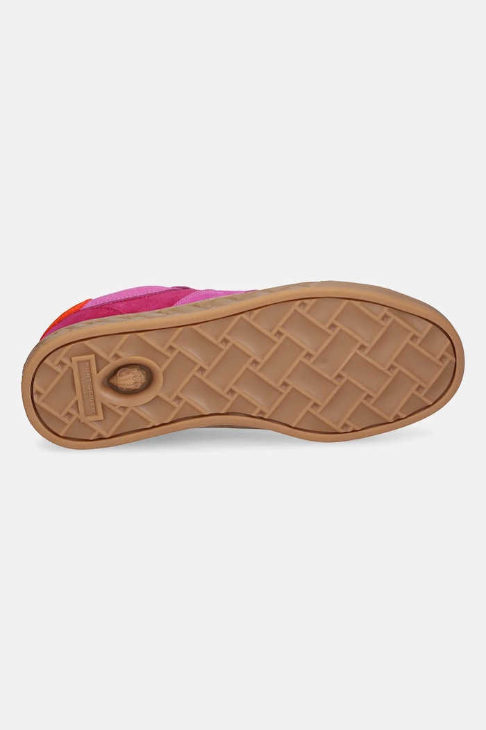 Semišové tenisky Kurt Geiger London Kensington Slim Cupsole 2007658209.FUSHIA růžová