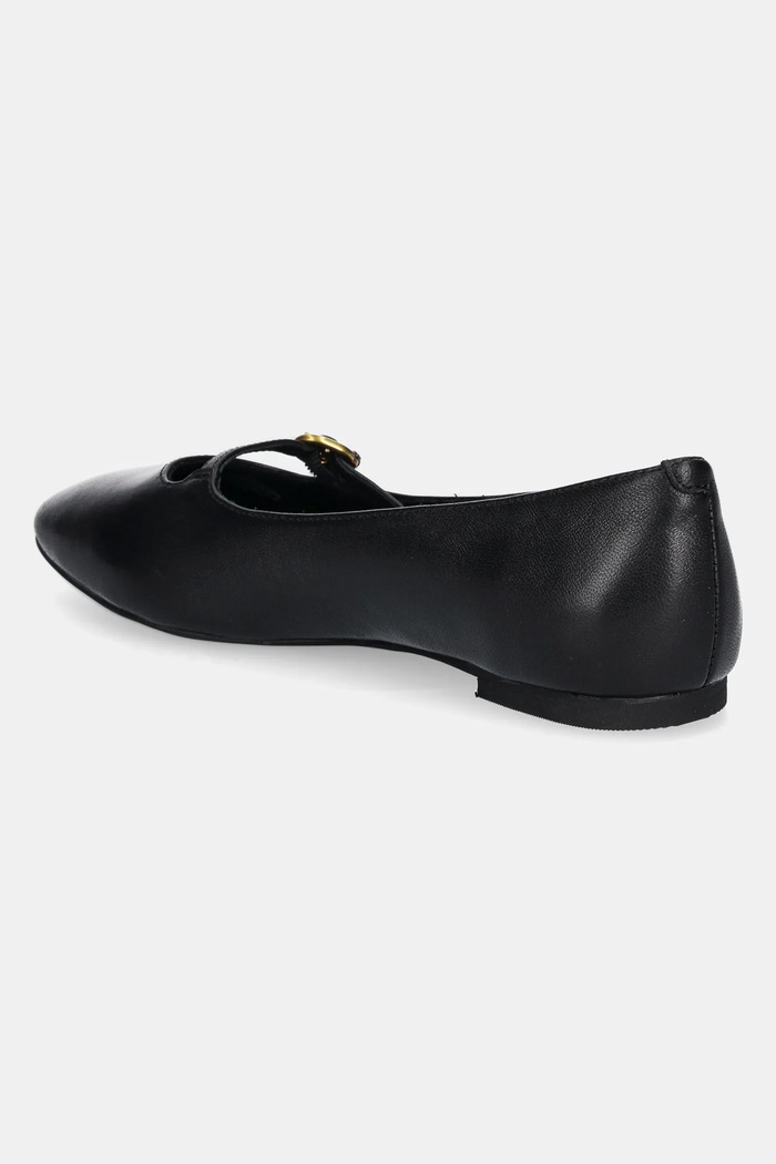 Obuwie Kurt Geiger London baleriny skórzane Flexi Ballerina 3942400109.BLACK czarny
