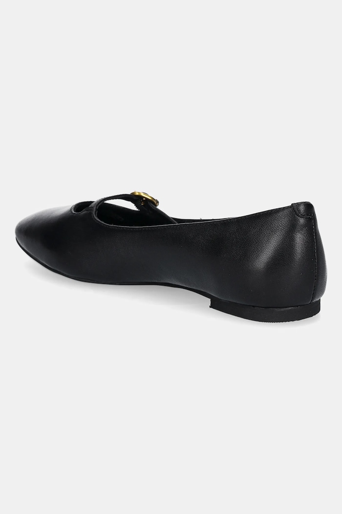 Obuwie Kurt Geiger London baleriny skórzane Flexi Ballerina 3942400109.BLACK czarny