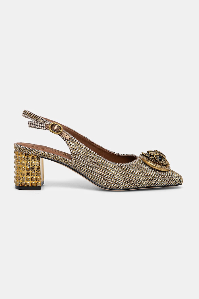Kurt Geiger London körömcipő Chelsea Block Slingback 3415040609.BEIGE bézs SS25