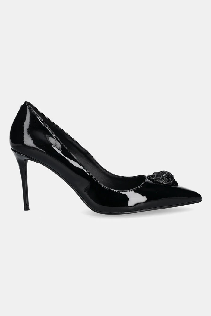 Kožené lodičky Kurt Geiger London Belgravia Eagle Court 3939900109.BLACK čierna SS25
