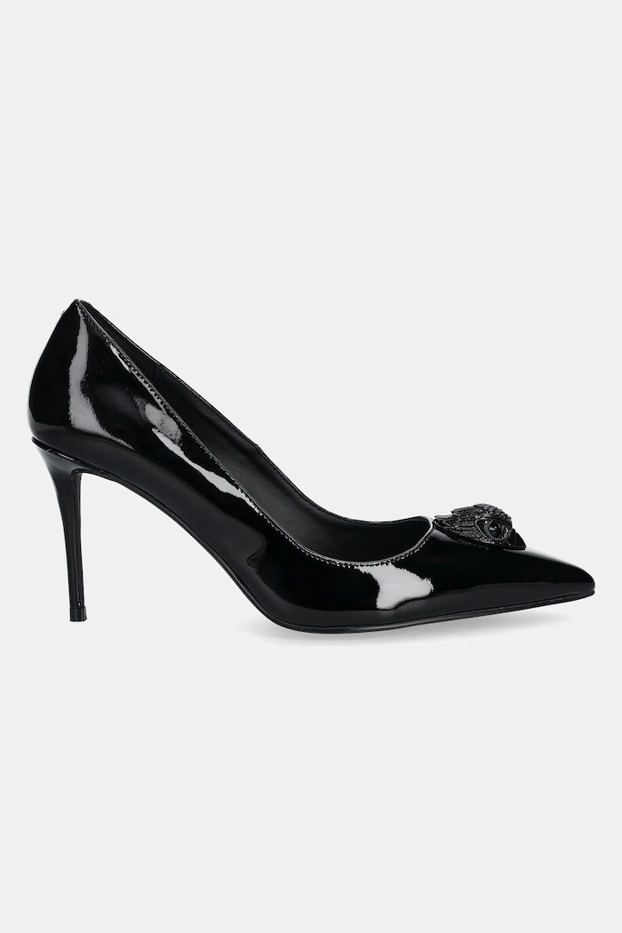 Kožené lodičky Kurt Geiger London Belgravia Eagle Court 3939900109.BLACK čierna SS25