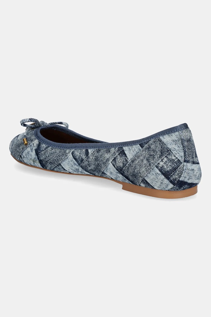 Obuwie Kurt Geiger London Baleriny Eagle Ballerina 9790688669.DENIM niebieski