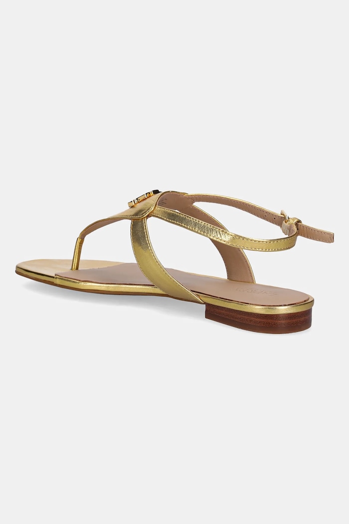 Обувки Кожени сандали Lauren Ralph Lauren Everley 802959147001.710 злато