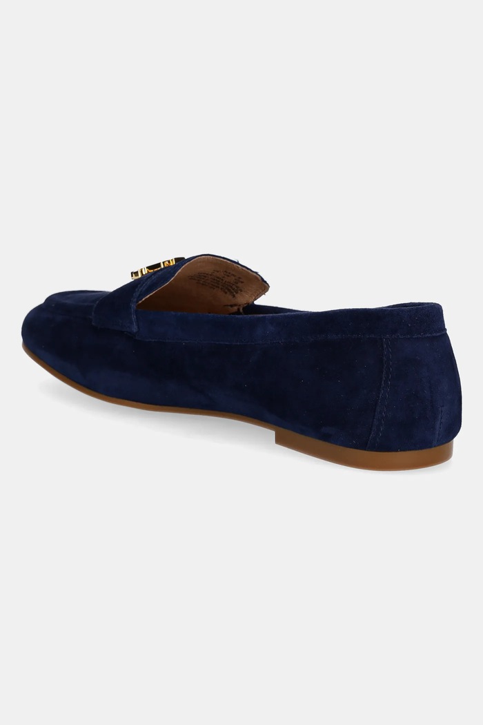 Încălțăminte Lauren Ralph Lauren mocasini din piele întoarsă Averi III 802959266001.410 bleumarin