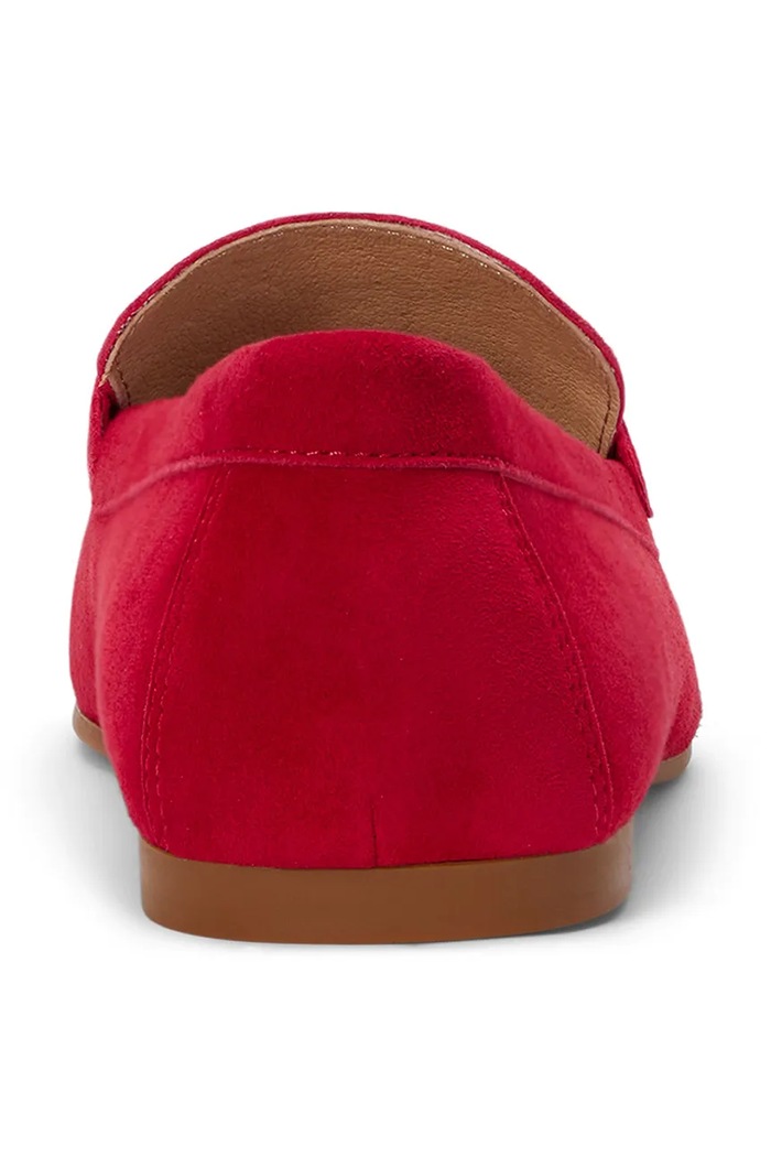 Lauren Ralph Lauren mokasyny damskie zamszowe Averi III czerwony 802946809006.600