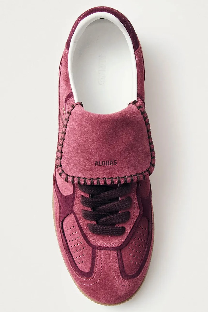 Alohas sneakers in camoscio Tb.490 rosa S100917.01