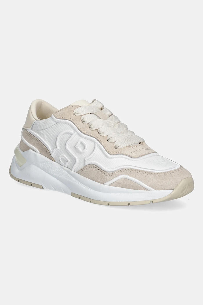 BOSS sneakersy Skylar tekstylny beżowy 50536387.118