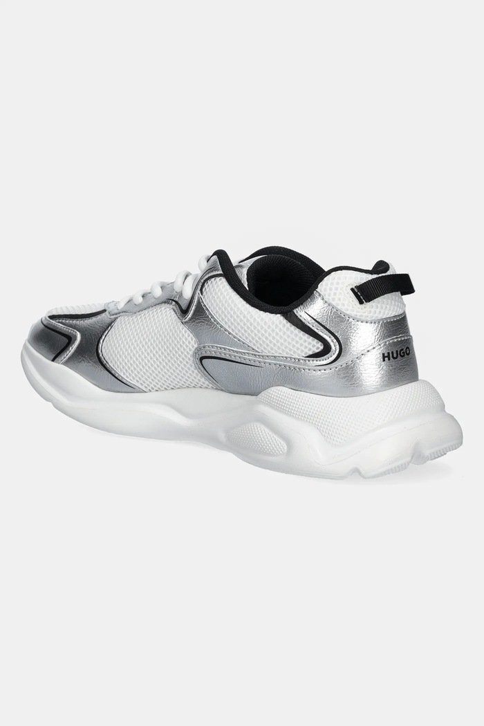 Παπούτσια Sneakers HUGO Leon 50536308.111 ασημί