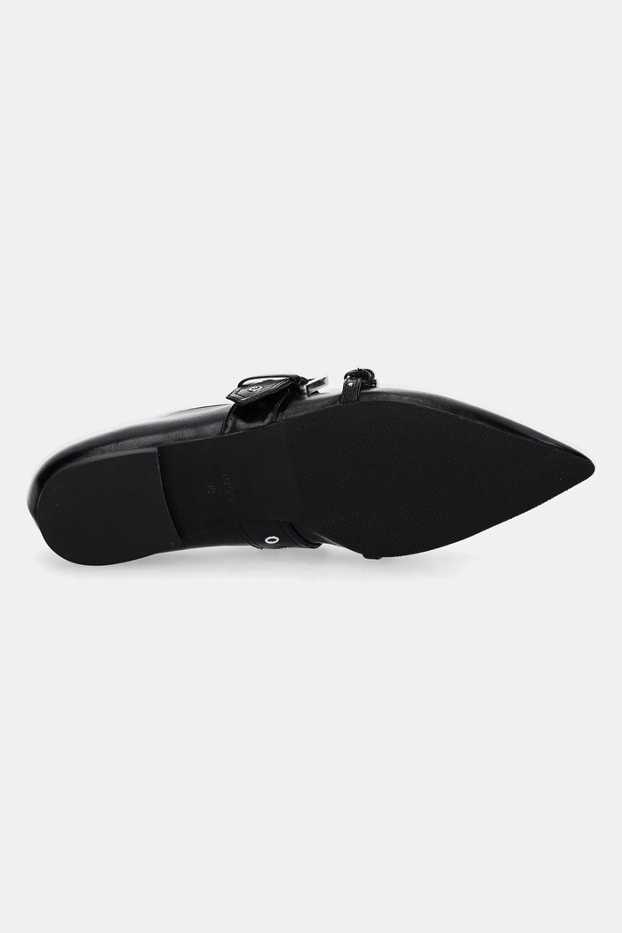 HUGO balerini de piele Maridia 50536400.001 negru