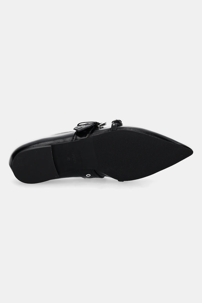 HUGO balerini de piele Maridia 50536400.001 negru