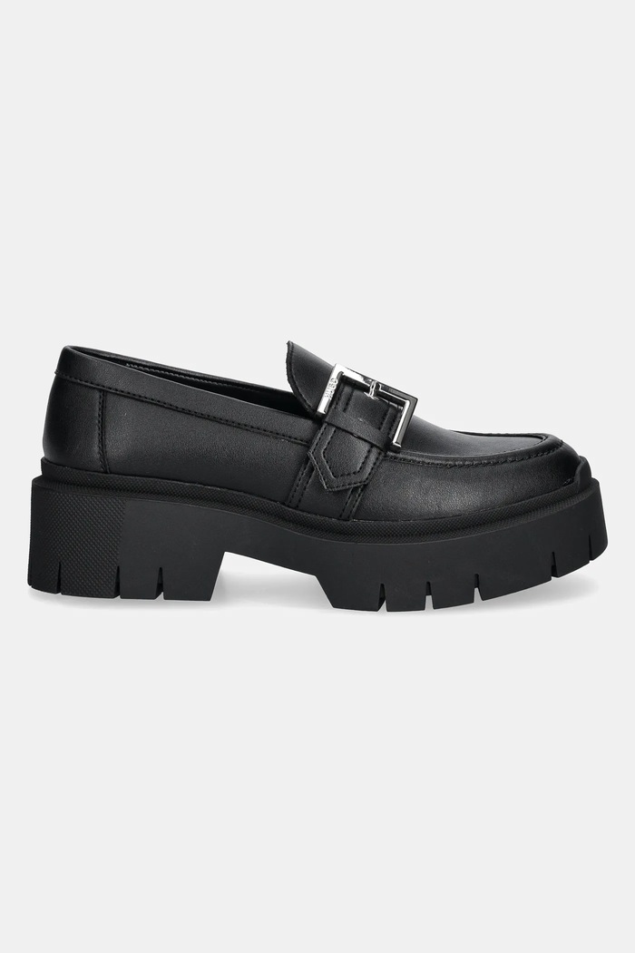 Mokasíny HUGO Kris 50538616.001 čierna SS25