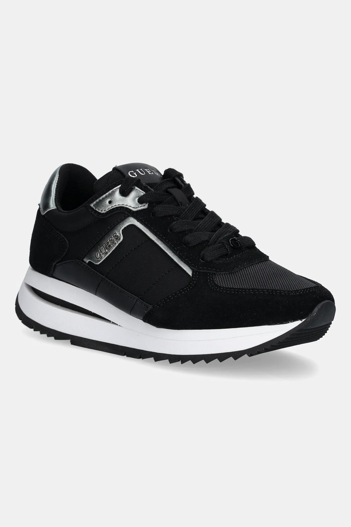 Маратонки Guess ENERGY платформа черен FLPEGY.FAB12.BLACK
