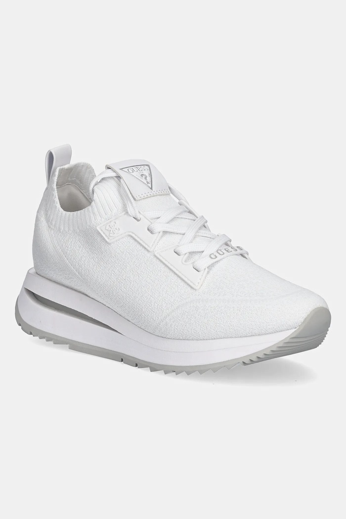 Guess sportcipő ESTI szintetikus fehér FLPEST.FAB12.WHITE