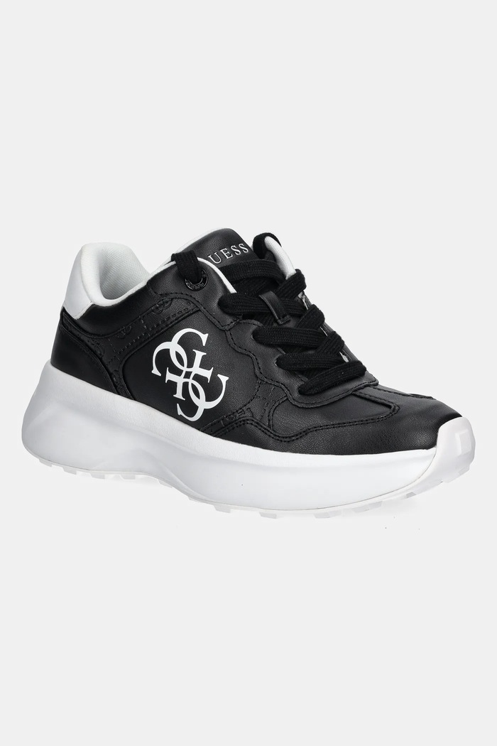 Guess sneakers LUCKEI sintetic negru FLPLUC.ELE12.BLACK