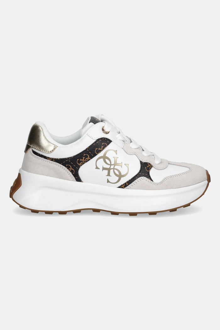 Guess cipő LUCKEI FLPLUC.PEL12.WHIBR fehér SS25
