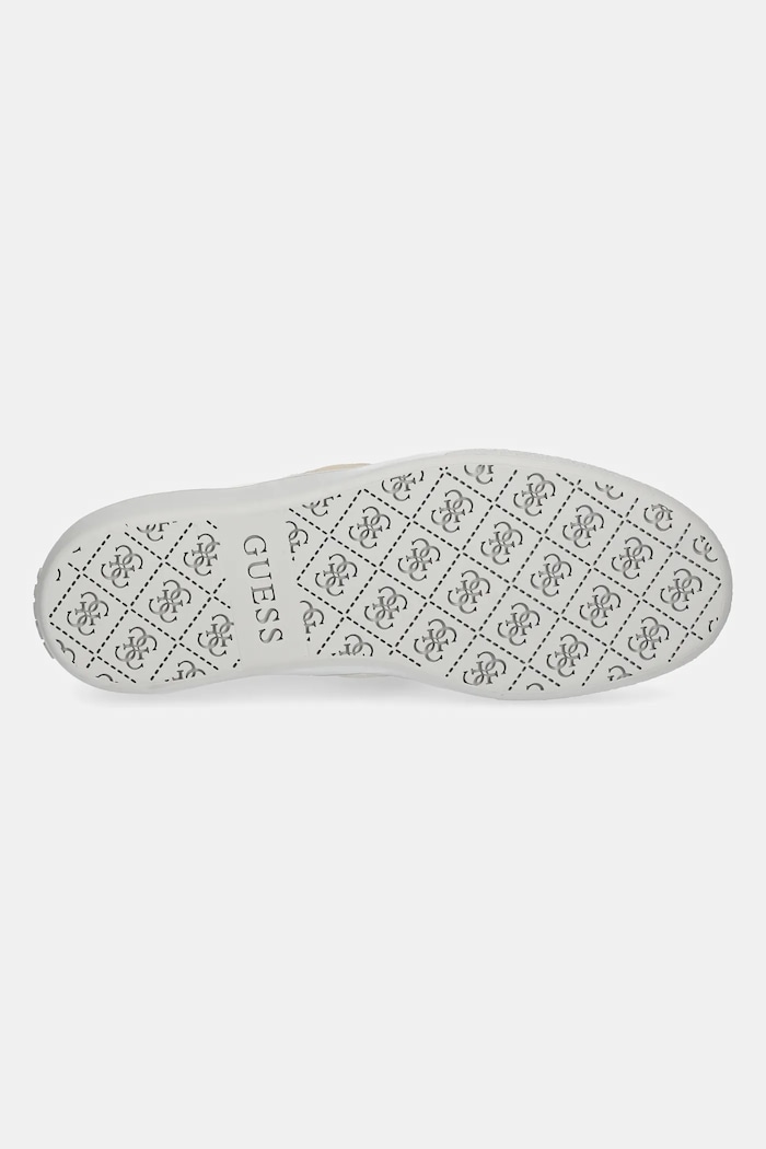 Guess sneakers din piele NOLINAS FLPNOL.LEM12.WHITE bej