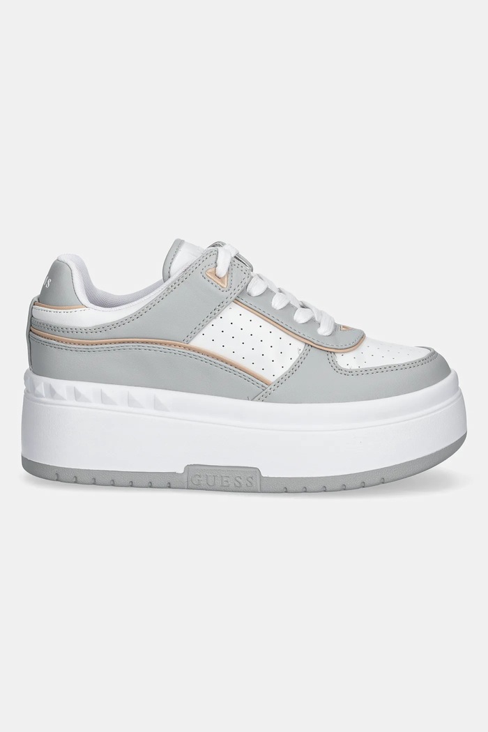 Guess sneakersy RIDGEE FLPRID.ELE12.WHIGR szary SS25