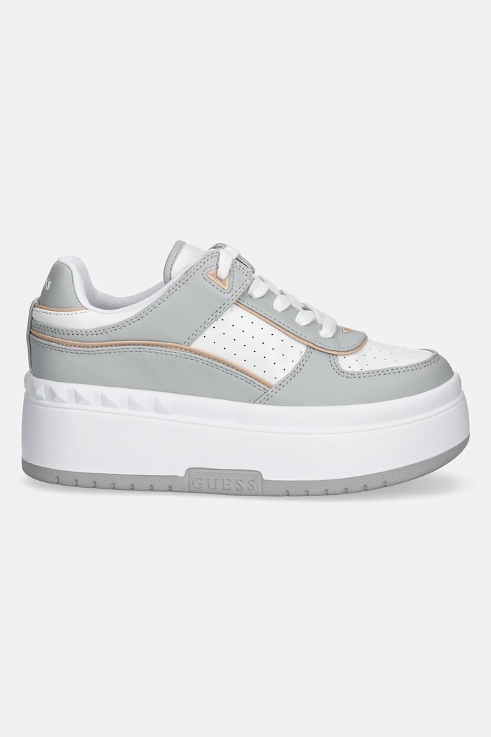 Guess sneakersy RIDGEE FLPRID.ELE12.WHIGR szary SS25