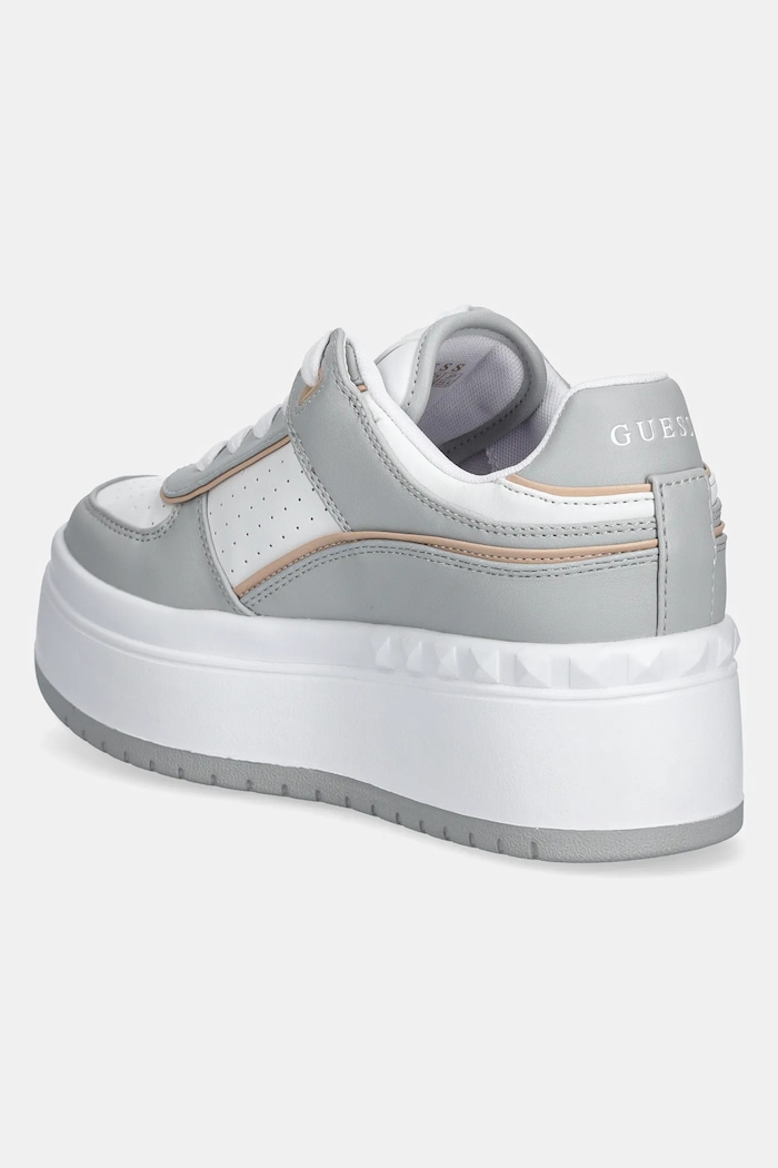 Obuwie Guess sneakersy RIDGEE FLPRID.ELE12.WHIGR szary