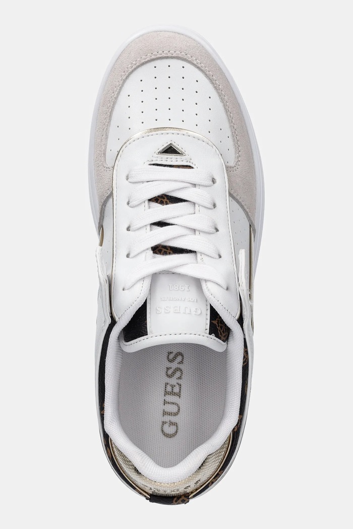 Tenisky Guess RIDGEE bílá FLPRID.PEL12.WHITE