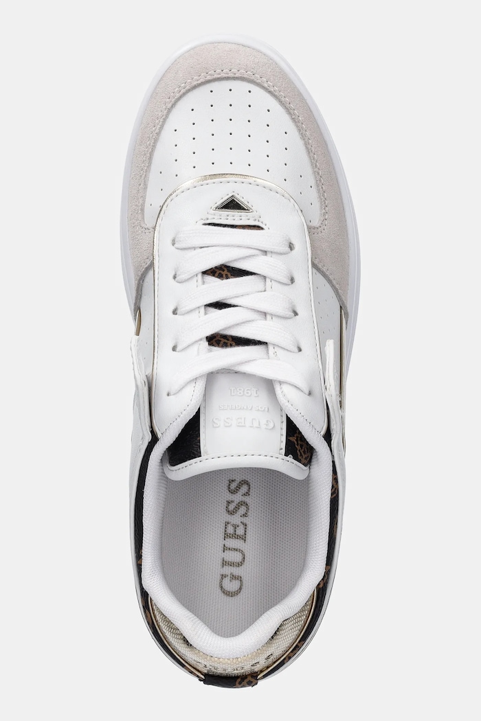 Tenisky Guess RIDGEE bílá FLPRID.PEL12.WHITE