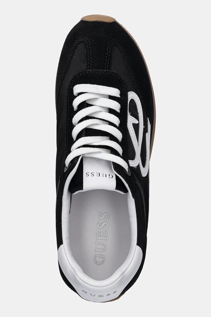 Guess sneakers SKROLL negru FLPSKR.SUE12.BLACK