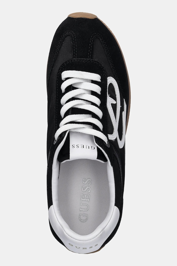 Guess sneakers SKROLL negru FLPSKR.SUE12.BLACK