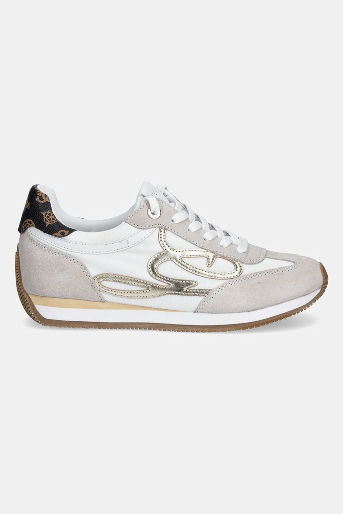 Guess sneakersy SKROLL FLPSKR.SUE12.WHITE biały SS25