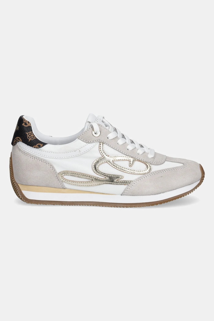 Guess sneakersy SKROLL FLPSKR.SUE12.WHITE biały SS25
