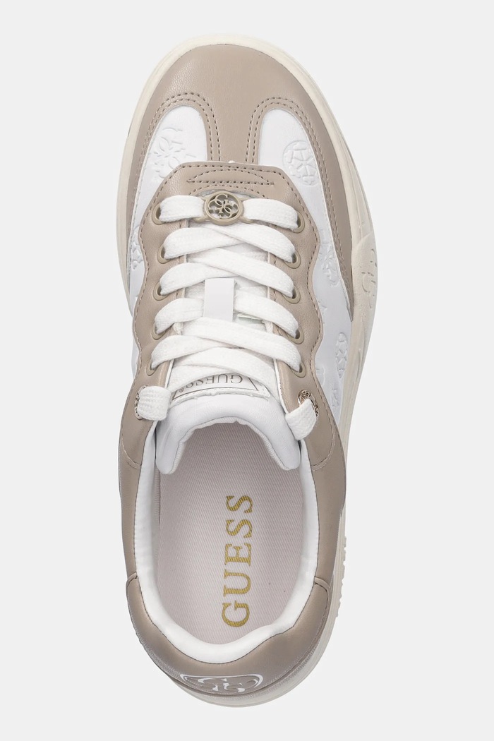 Guess sneakersy SWOLE beżowy FLPSWO.FAL12.WHBEI