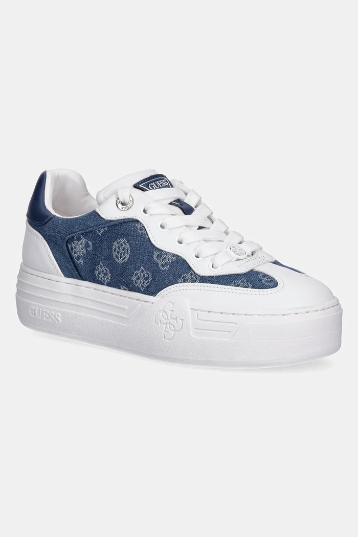 Guess Sneakersy SWOLE2 granatowy FLPSW2.DEN12.BLUE