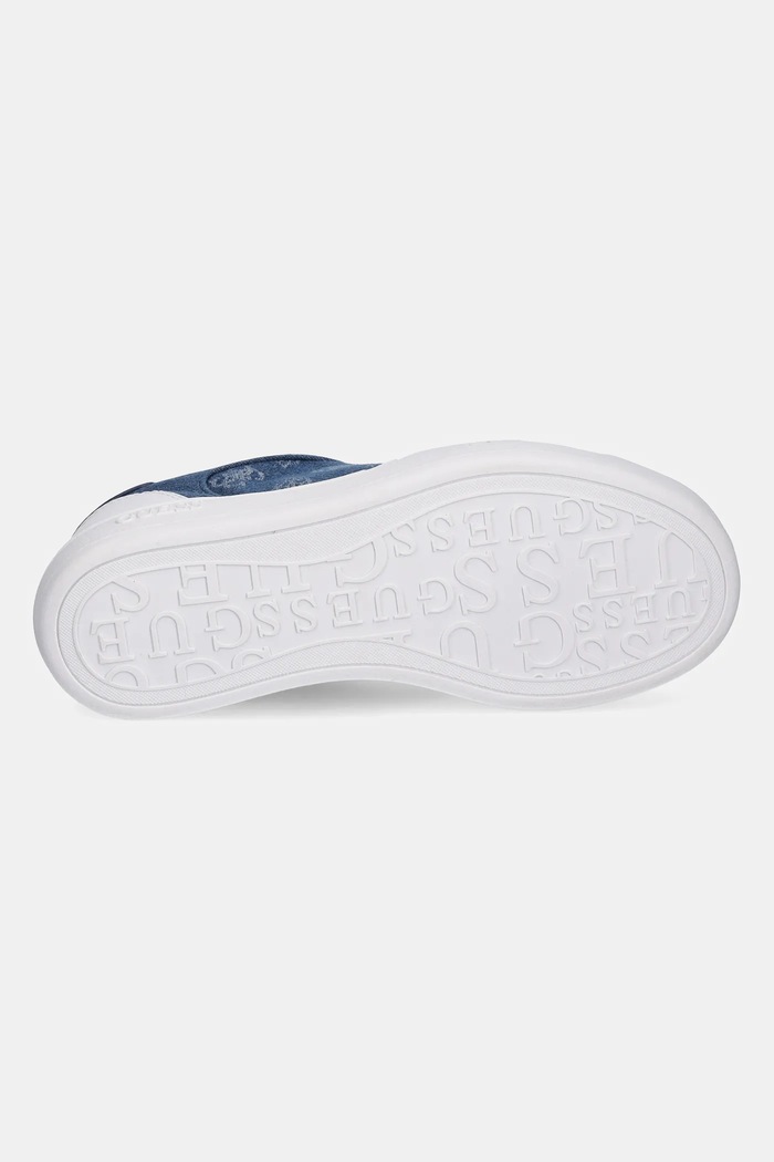 Sneakersy SWOLE2 Guess granatowy FLPSW2.DEN12.BLUE