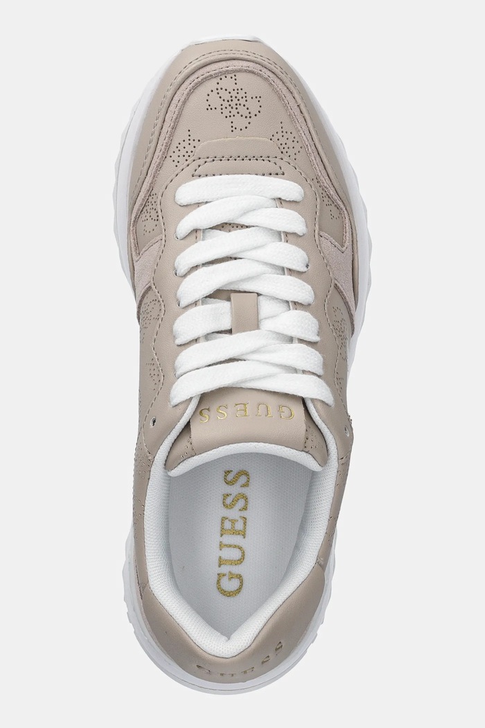 Tenisky Guess VINSA3 Guess FLPVI3.ELE12.BEIGE béžová