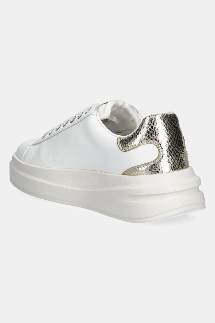 Obuwie Guess sneakersy ELBINA FLTELB.LEM12.WHIGO biały