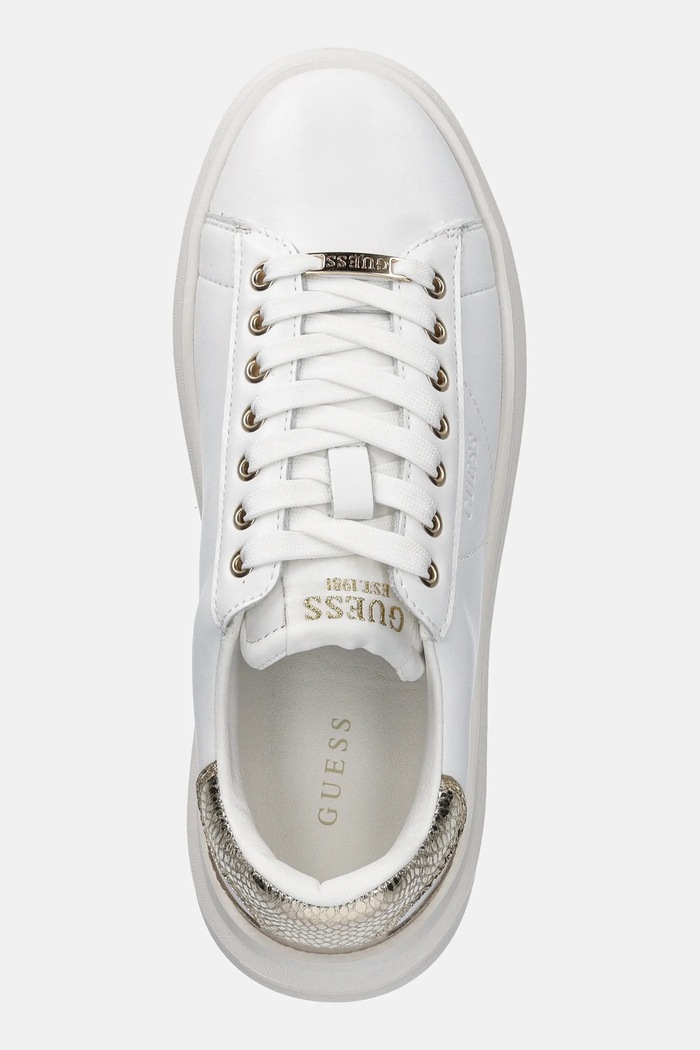 Guess sneakersy ELBINA biały FLTELB.LEM12.WHIGO