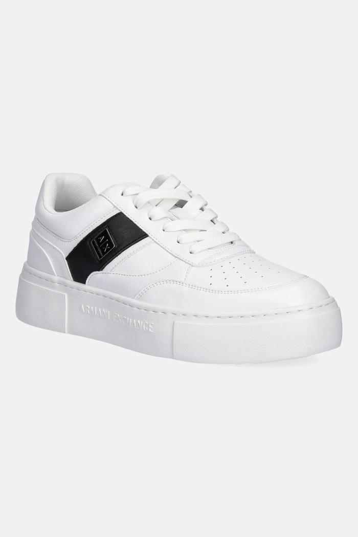 Armani Exchange sneakersy platforma biały XDX176.XV917.K488