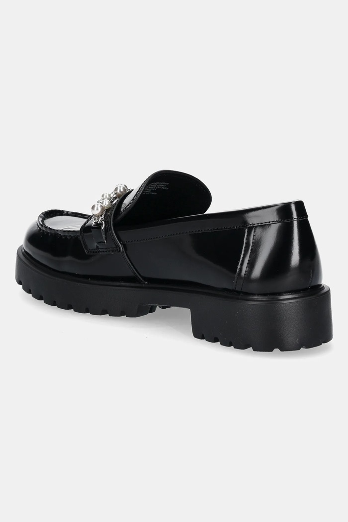 Обувки Кожени мокасини Tory Burch Classic Embellished Lug Loafer 165828.006 черен