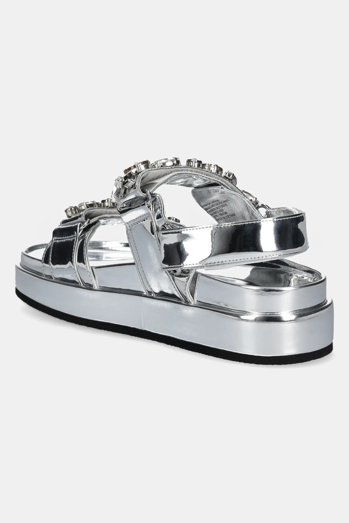 Obuv Sandále Tory Burch Kira Embellished Sport Sandal 164798.020 strieborná